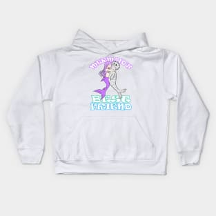 Mermaid's Best Friend Kids Hoodie